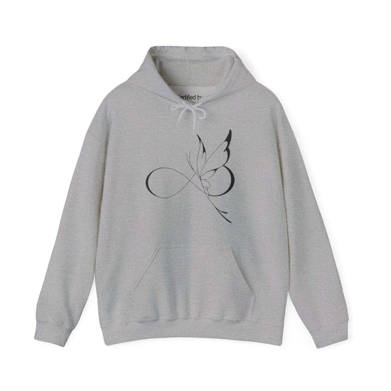 Unisex Sweatshirt, Eternal Elegance Hoodie - Unisex Heavy
