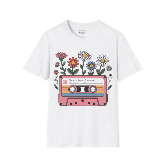 Retro Floral Cassette T-Shirt | Perfect Gift for Music Lovers, Flower Power Tee, Unisex Graphic Tee, Vintage Style Shirt, Casual [...]