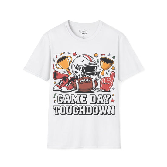 Game Day Touchdown Unisex T-Shirt, Football Shirt, Sports Tee, Team Apparel, Gift for Fans, Casual Wear