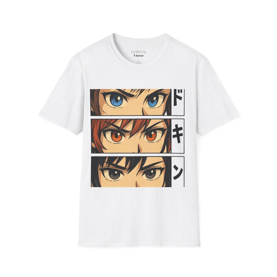 Anime-Inspired Unisex Softstyle T-Shirt | Graphic Tee for Fans, Cosplay, Casual Wear, Gifts, Anime Convention